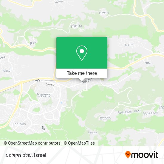 עולם הקולנוע map