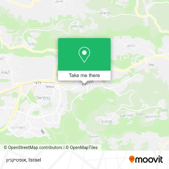 Карта אופטיקניון