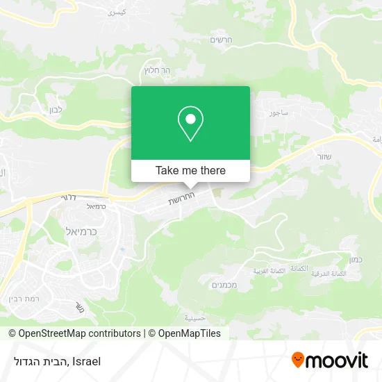 Карта הבית הגדול