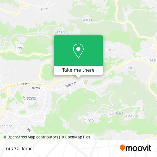 סלקום map