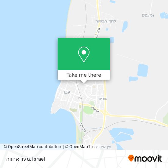 מעון אחווה map