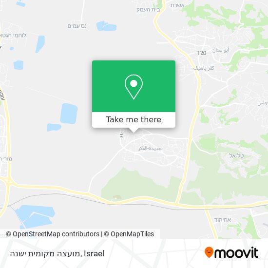 מועצה מקומית ישנה map