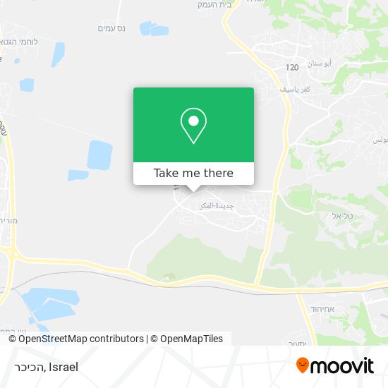 הכיכר map