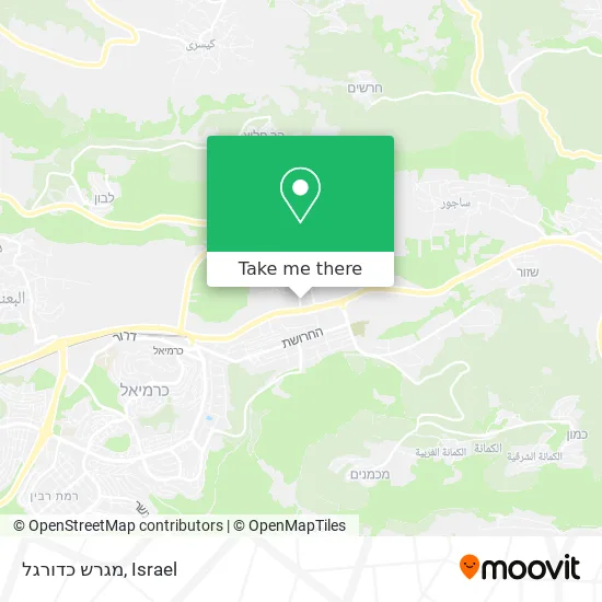Карта מגרש כדורגל