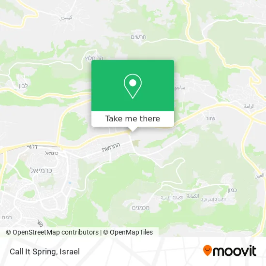 Карта Call It Spring