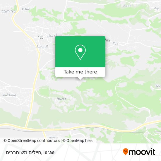 Карта חיילים משוחררים