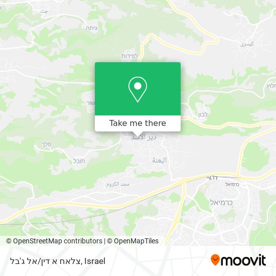 צלאח א דין/אל ג'בל map