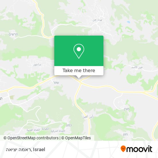 ראמה יציאה map