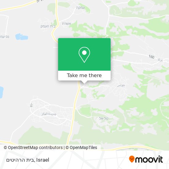 בית הרהיטים map