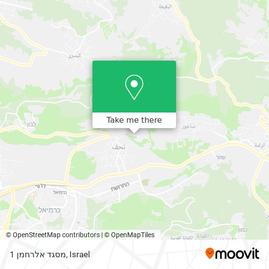 מסגד אלרחמן 1 map