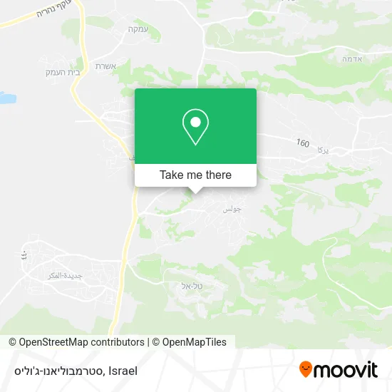 Карта סטרמבוליאנו-ג'וליס