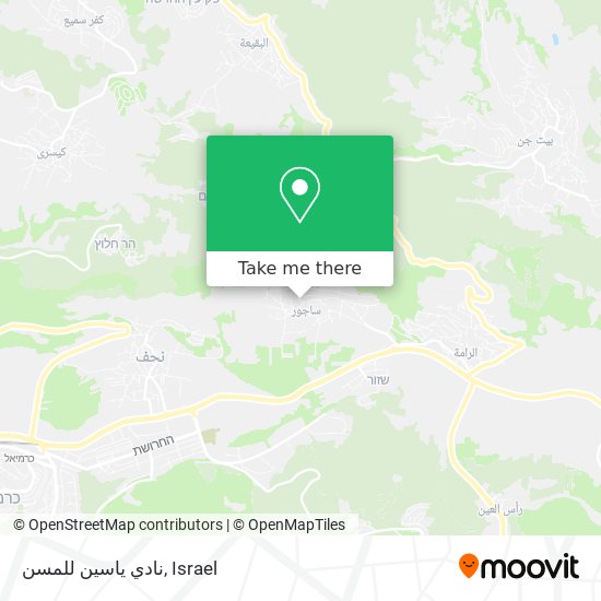 نادي ياسين للمسن map