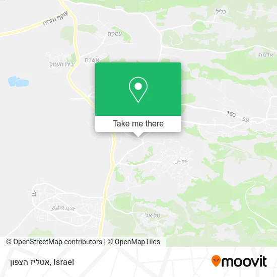Карта אטליז הצפון