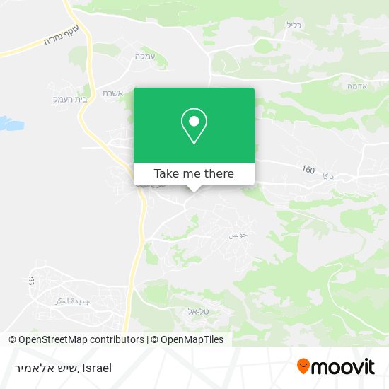 שיש אלאמיר map