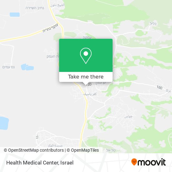 Health Medical Center map