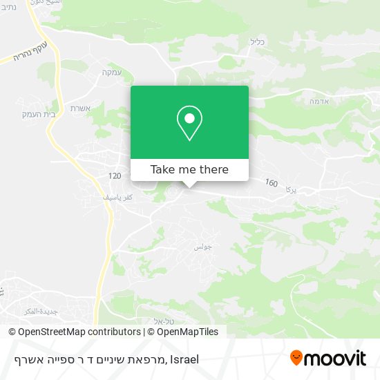 מרפאת שיניים ד ר ספייה אשרף map