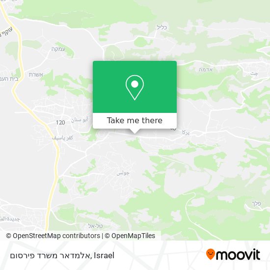 אלמדאר משרד פירסום map