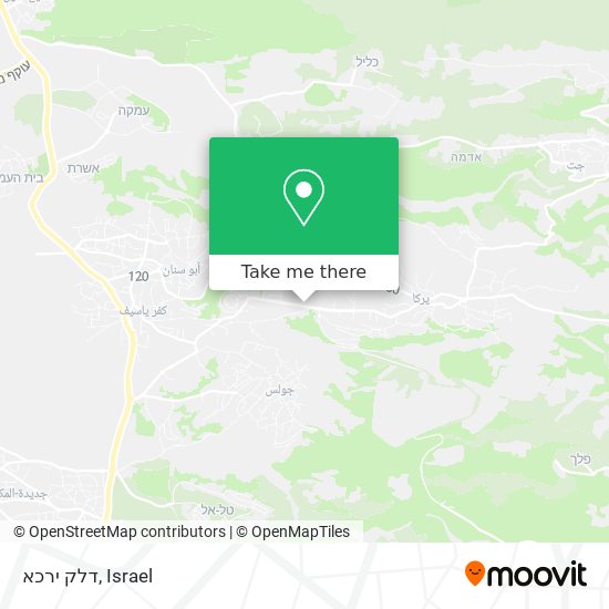 דלק ירכא map