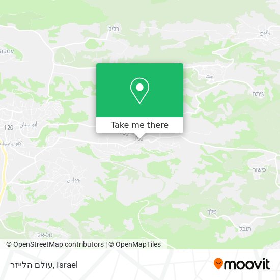 עולם הלייזר map