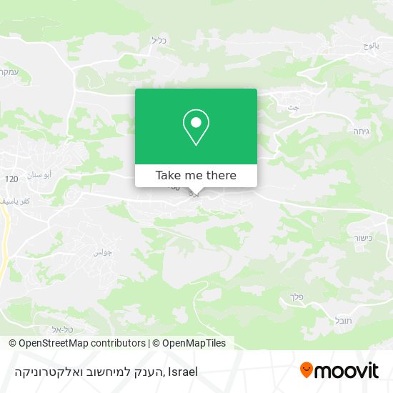 הענק למיחשוב ואלקטרוניקה map