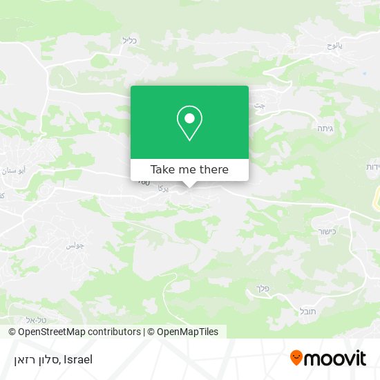 סלון רזאן map