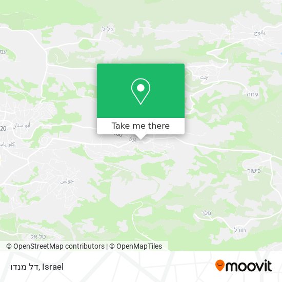 דל מנדו map