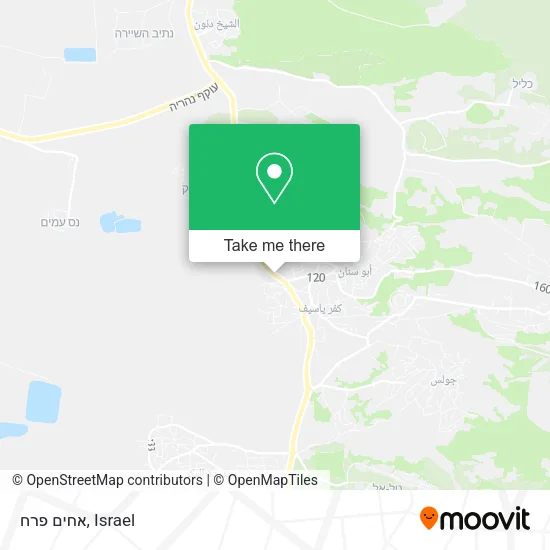 Карта אחים פרח