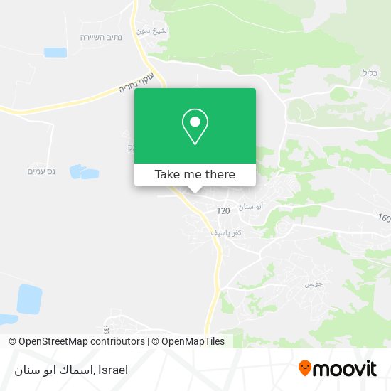 اسماك ابو سنان map