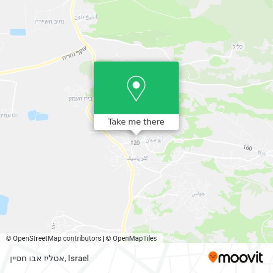 אטליז אבו חסיין map