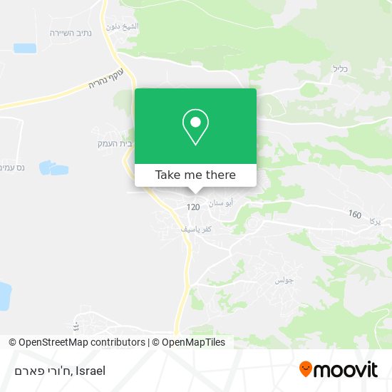 ח'ורי פארם map