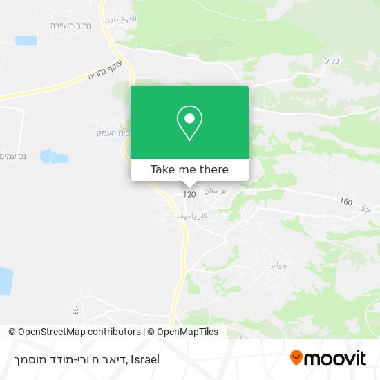 דיאב ח'ורי-מודד מוסמך map