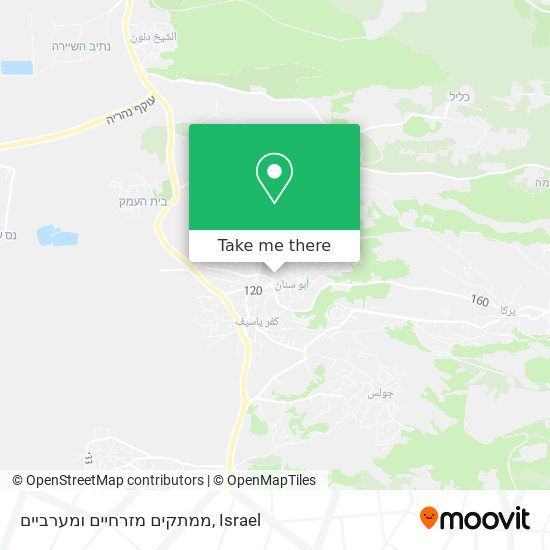 ממתקים מזרחיים ומערביים map