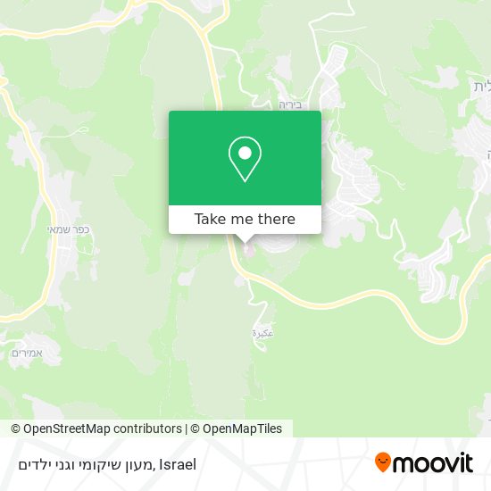 מעון שיקומי וגני ילדים map