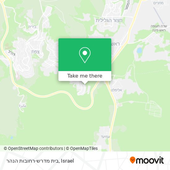 בית מדרש-רחובות הנהר map