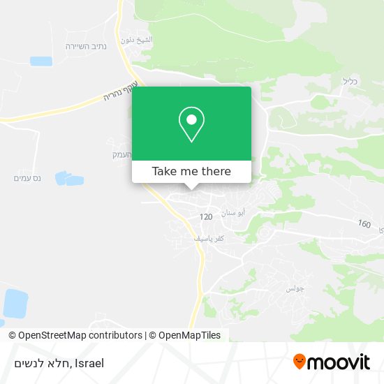 חלא לנשים map