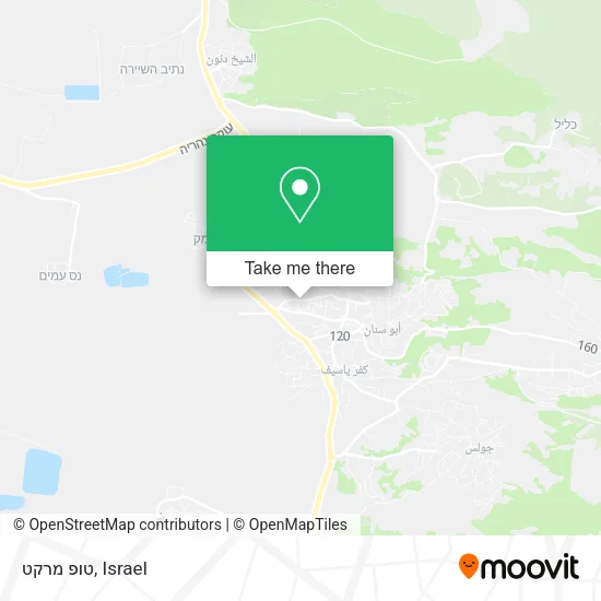 Карта טופ מרקט