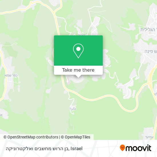 בן הרוש מחשבים ואלקטרוניקה map