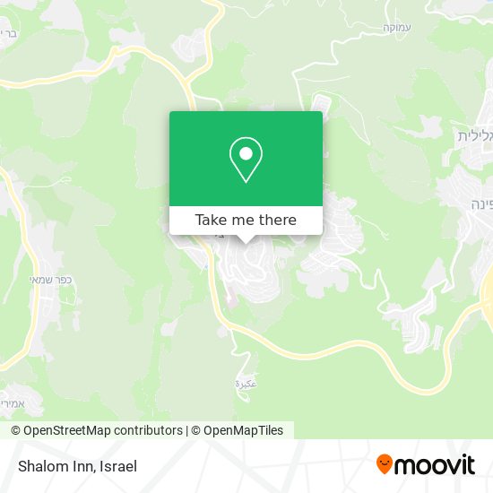 Shalom Inn map