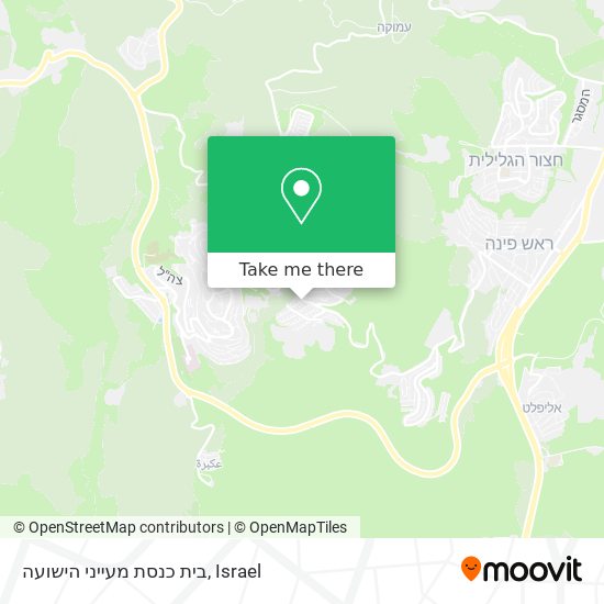 בית כנסת מעייני הישועה map