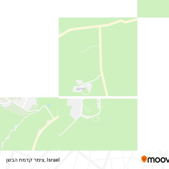 צימר קדמת הבשן map