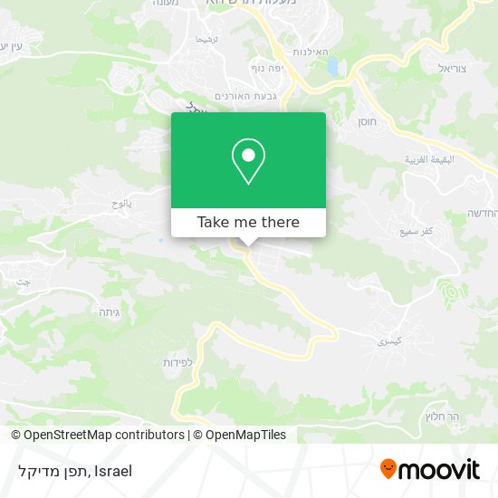 תפן מדיקל map