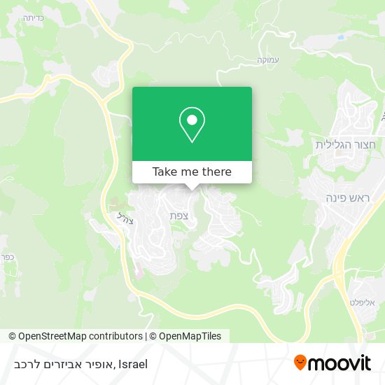 אופיר אביזרים לרכב map