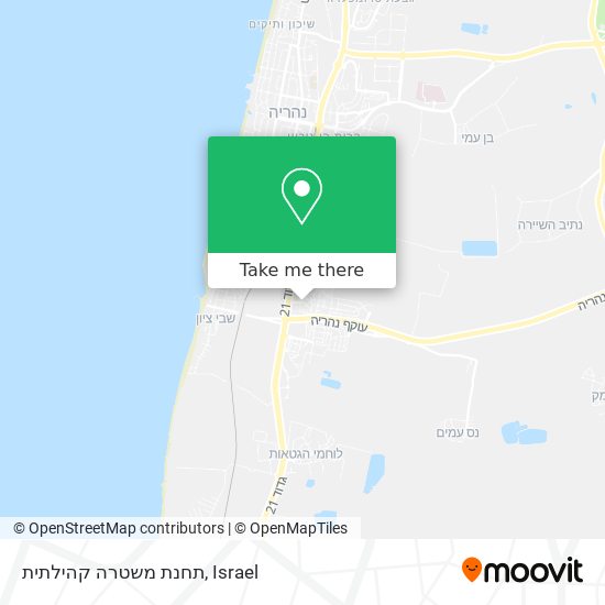 תחנת משטרה קהילתית map