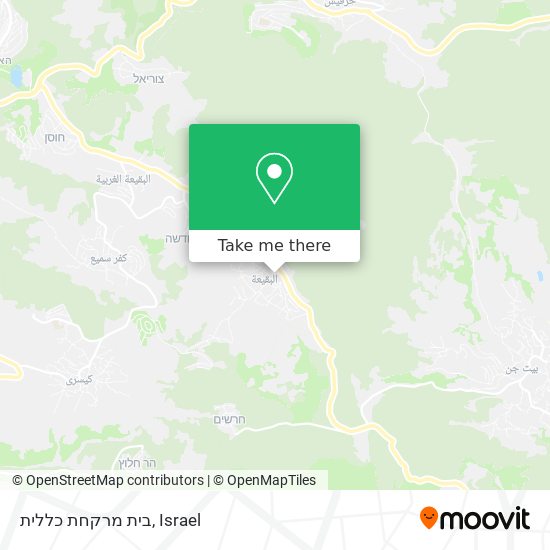 בית מרקחת כללית map