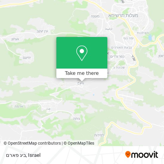 ביג פארם map