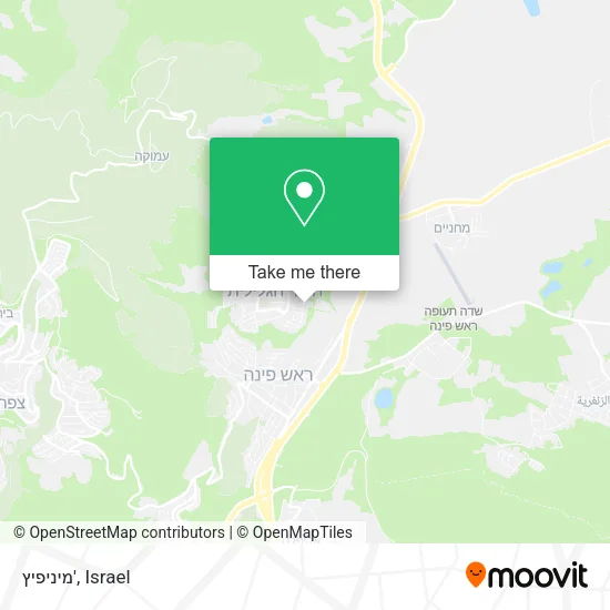 Карта מיניפיץ'