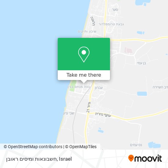 חשבונאות ומיסים ראובן map