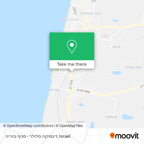 דינמיקה סלולר - סניף נהריה map