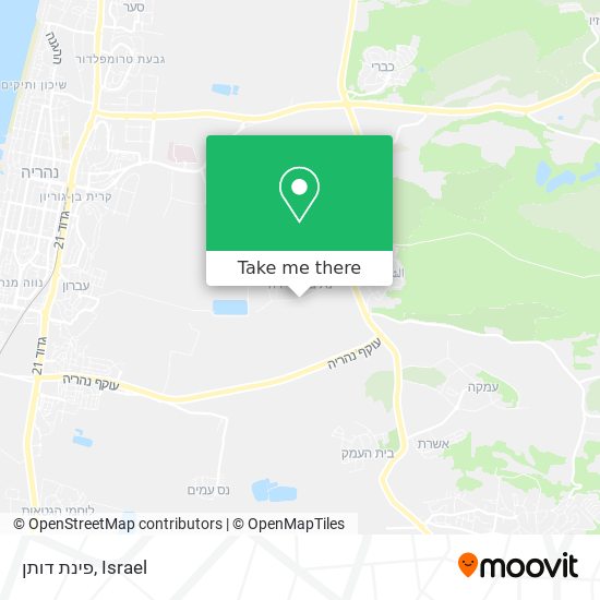 פינת דותן map