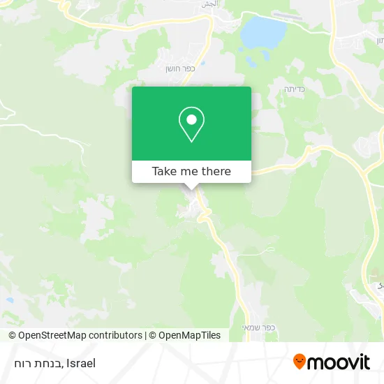 Карта בנחת רוח